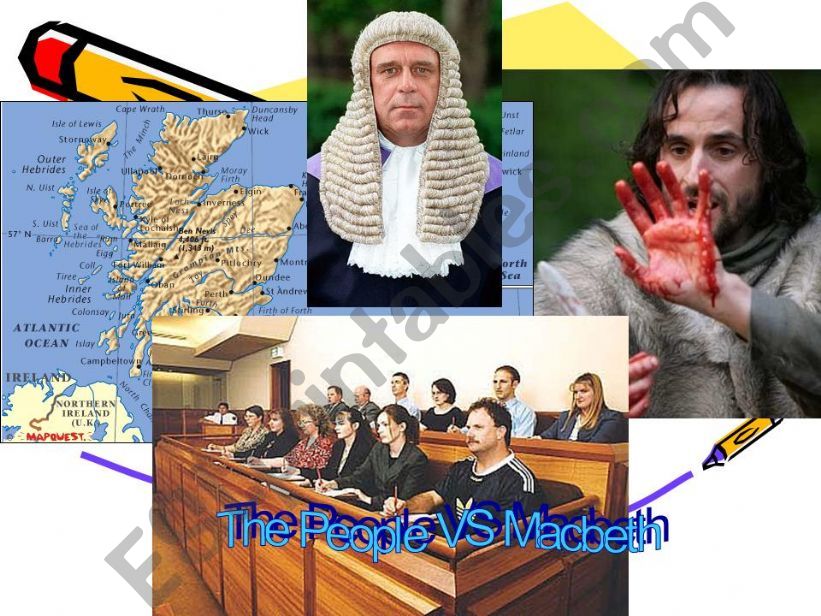 The People VS Macbeth powerpoint