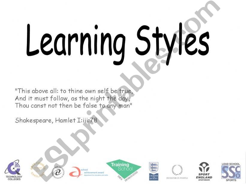 learning style powerpoint