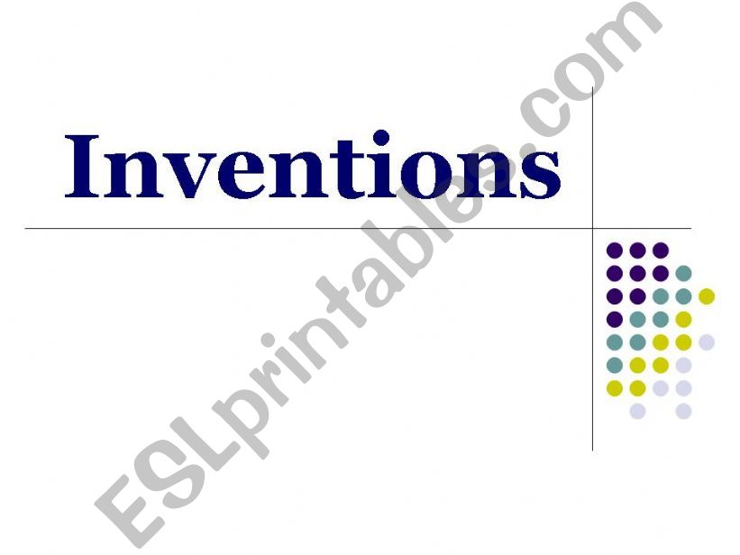 Inventions powerpoint