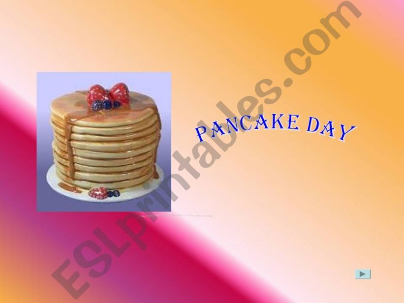 pancake day powerpoint