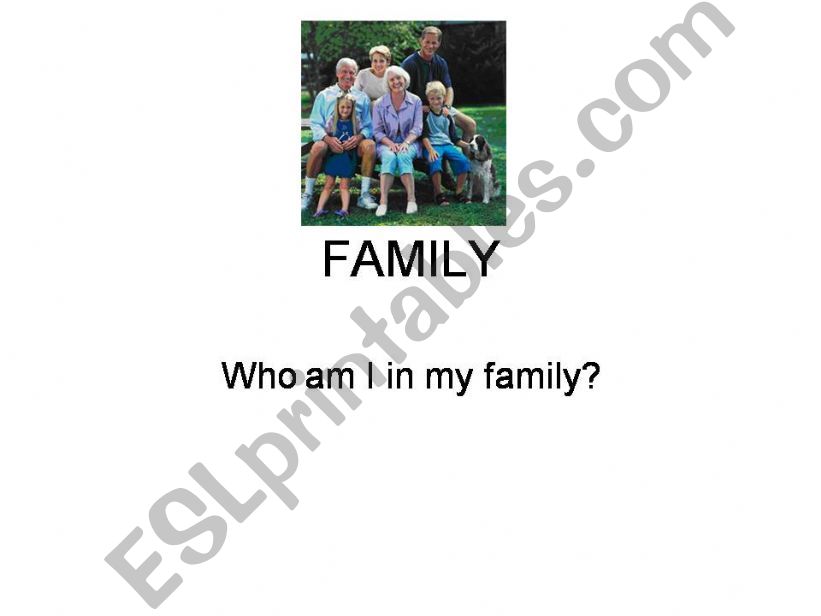Family powerpoint