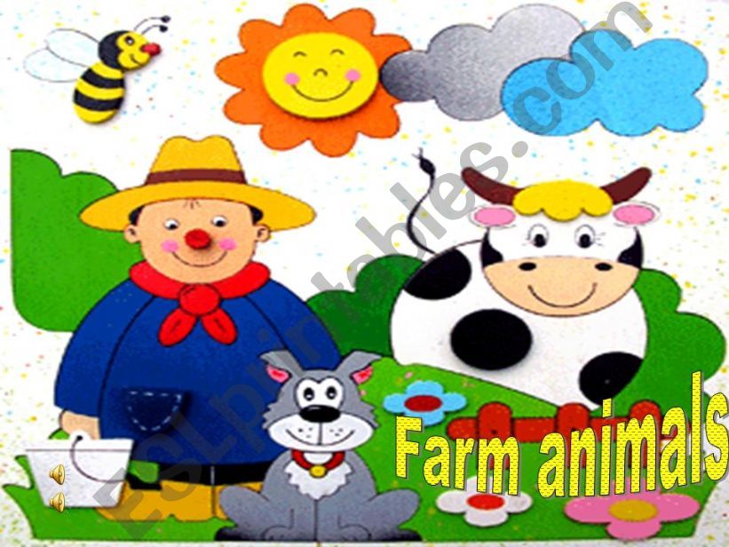 Farm Animals Powerpoint Templates Free Download