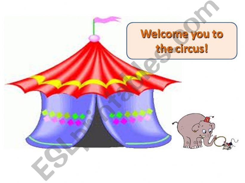 At the circus powerpoint