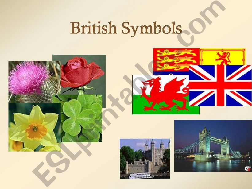British Simbols powerpoint