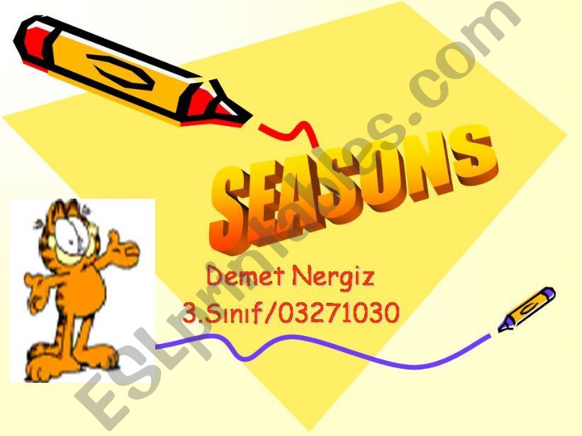 Seasons powerpoint