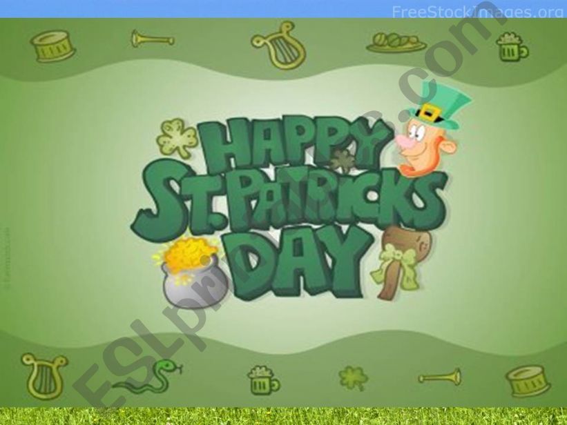 St. Patricks Day for kids powerpoint