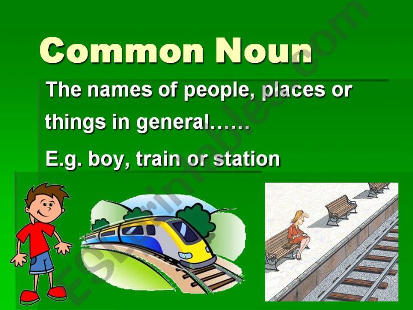 Common & proper nouns powerpoint