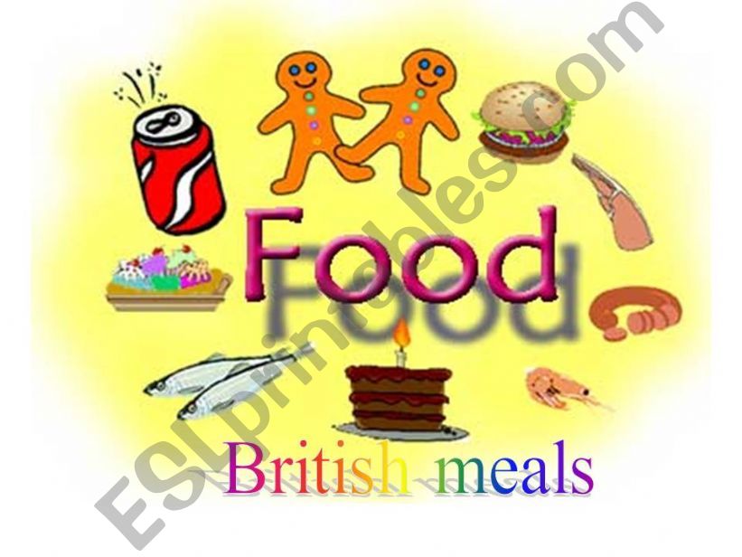 British meals powerpoint