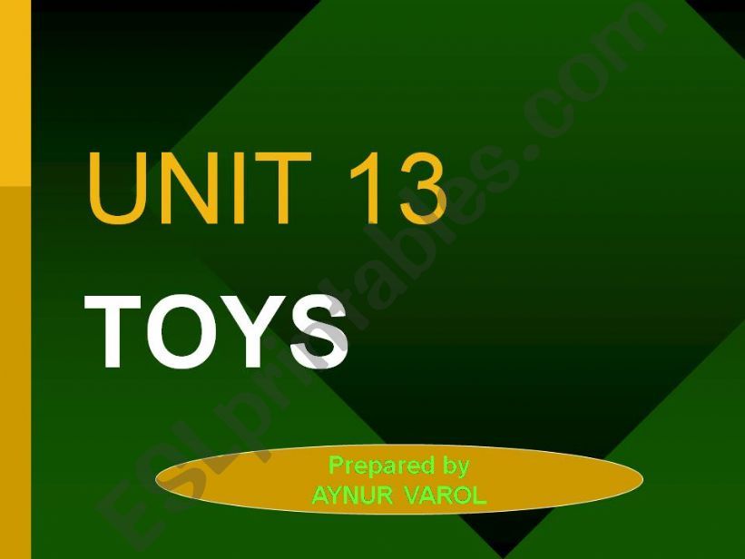 toys powerpoint