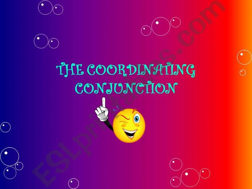 Conjunctions powerpoint