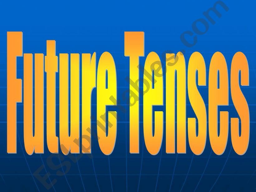 Future Tenses powerpoint