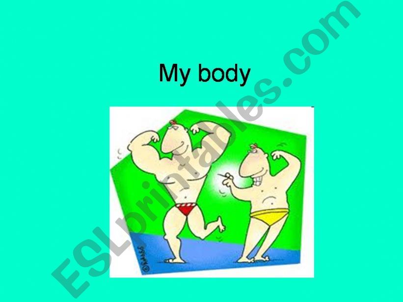 my body powerpoint