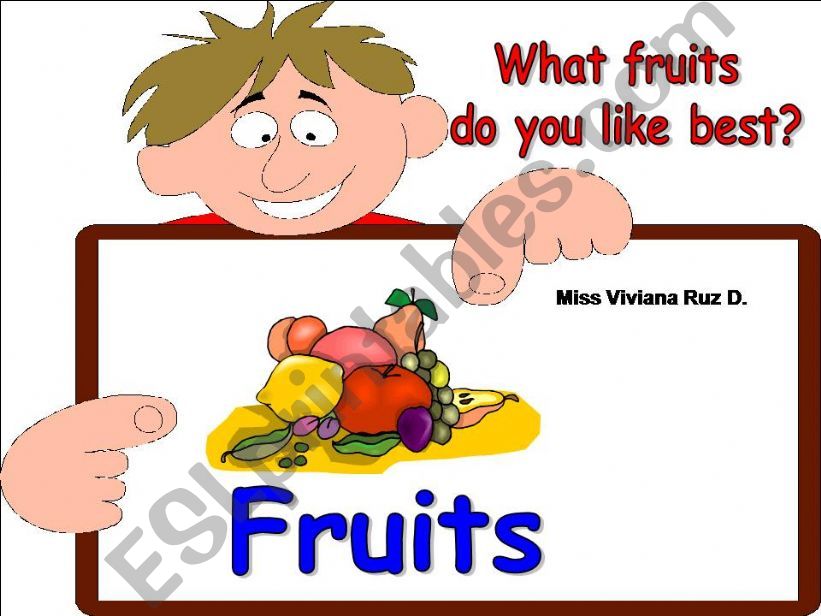 Do you like fruit powerpoint