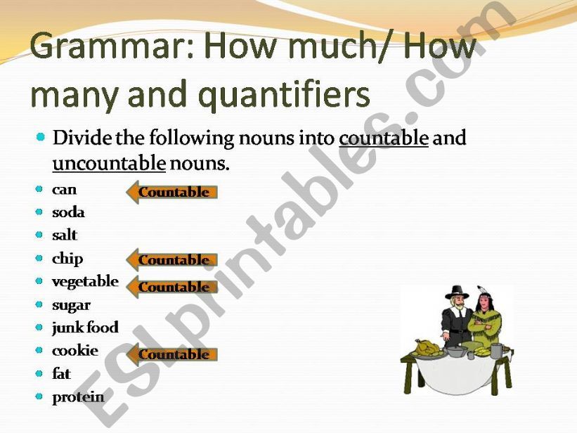 how much /  how many and quantifiers