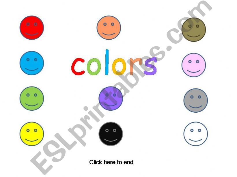 The Colors powerpoint