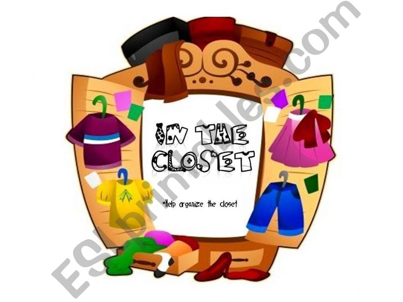 In the Closet powerpoint