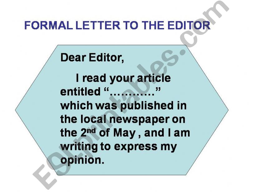 FORMAL LETTER (ECCE TASK ANALYSIS)