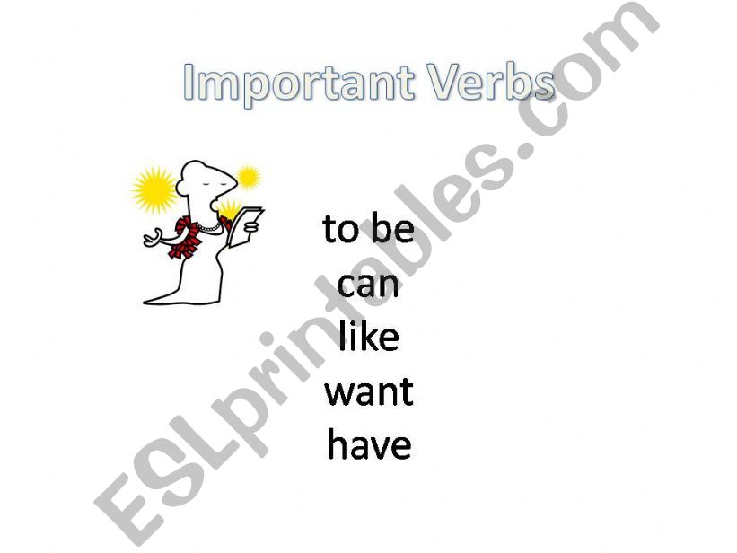Important Verbs powerpoint
