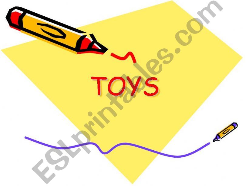 Toys powerpoint