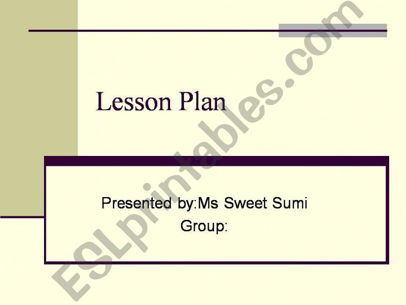 Lesson Plan On Plant Parts And Functions