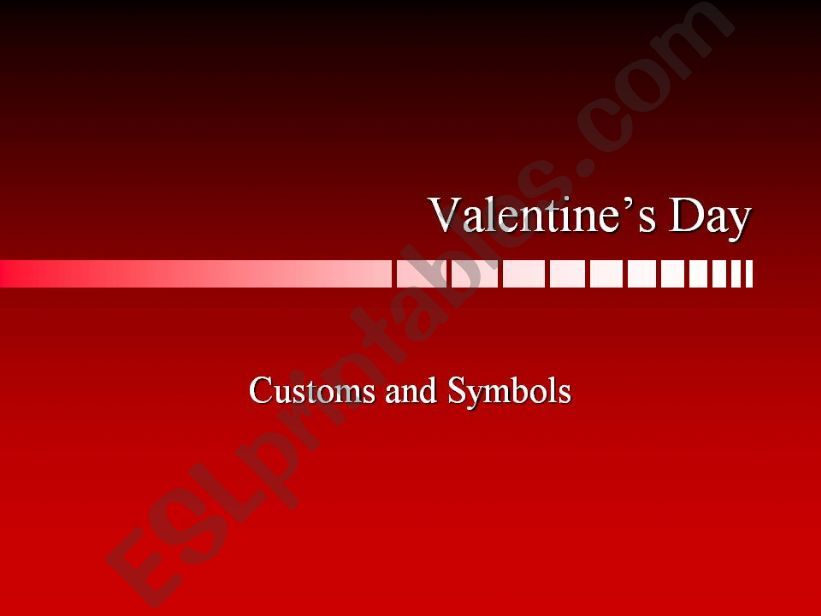 St.Valentines day powerpoint