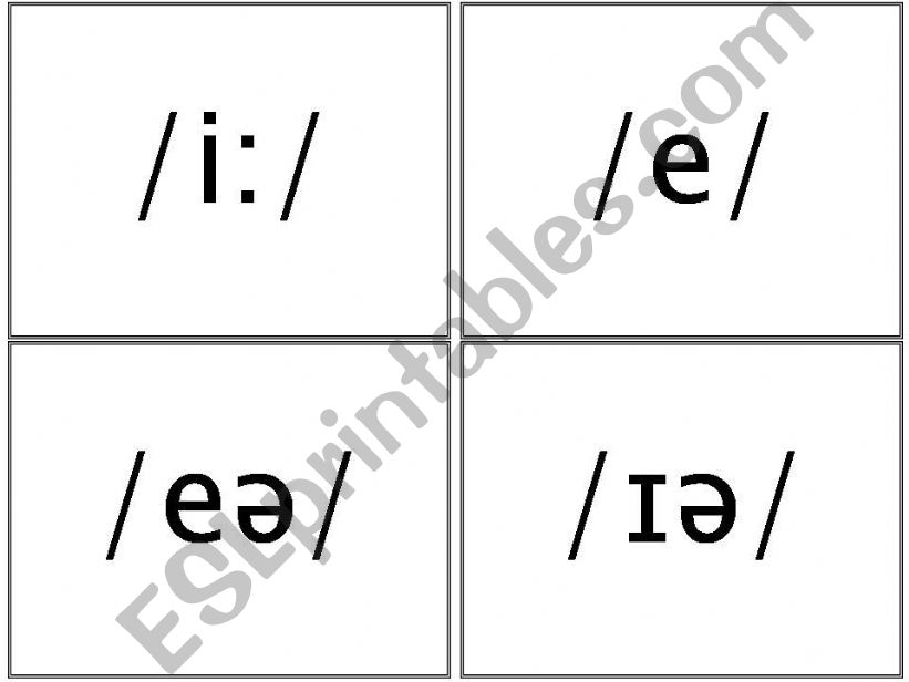 Phonemic Sound Cards - Vowels powerpoint