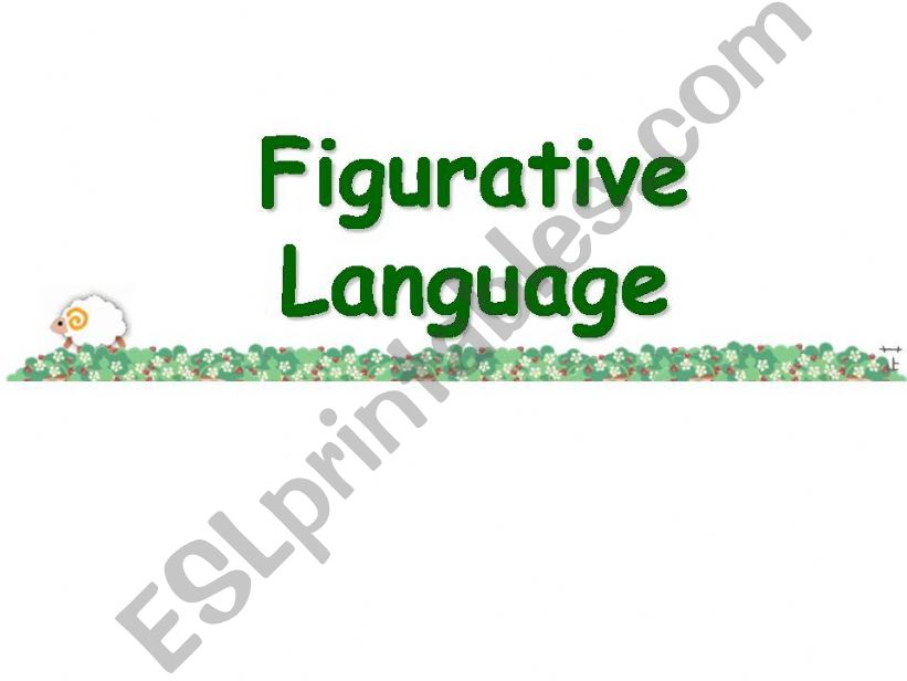 Figurative Language powerpoint