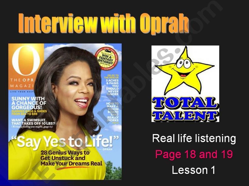 Oprah Winfrey  powerpoint