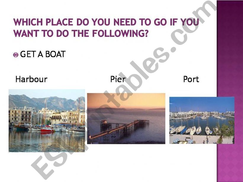 places powerpoint
