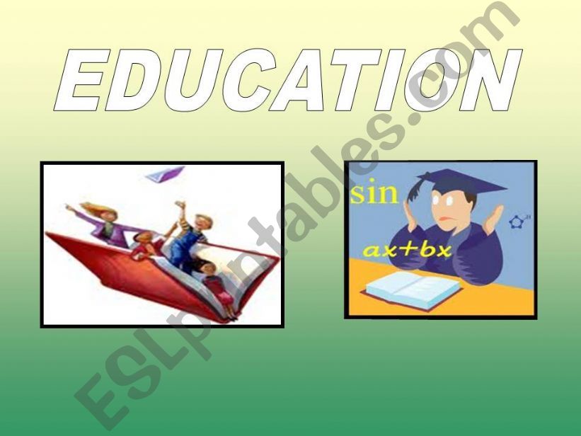 EDUCATION powerpoint