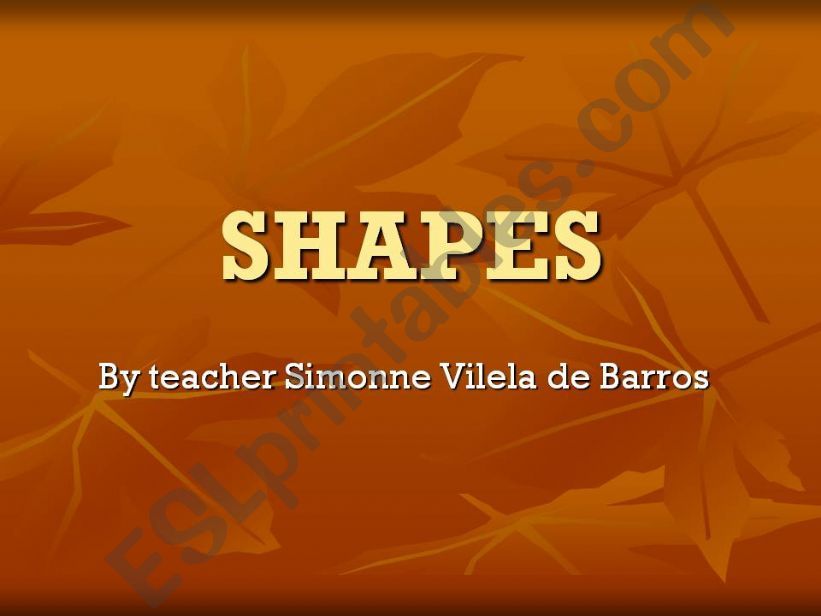 shapes powerpoint