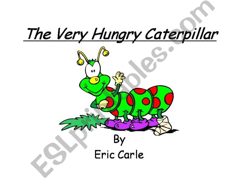 The very hungry caterpillar powerpoint