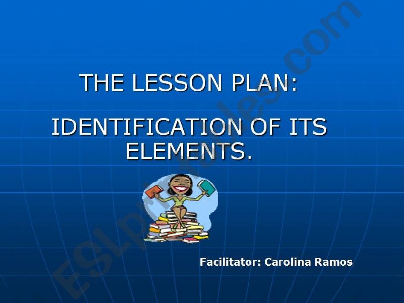 Elements of a Lesson Plan powerpoint