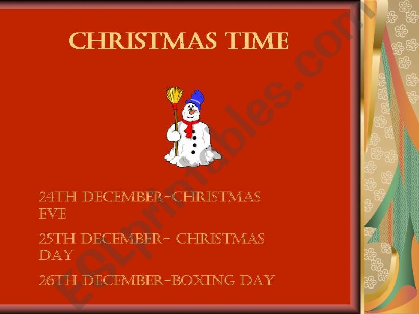 Christmas time powerpoint