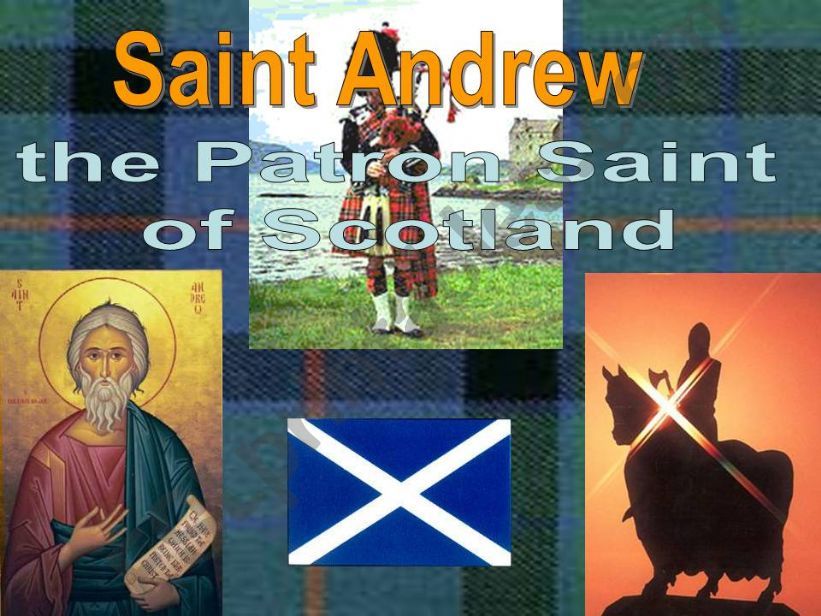 Saint Andrew, the Patron Saint of Scotland
