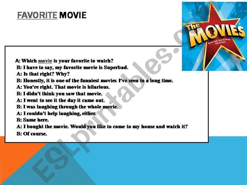 Movie madness powerpoint