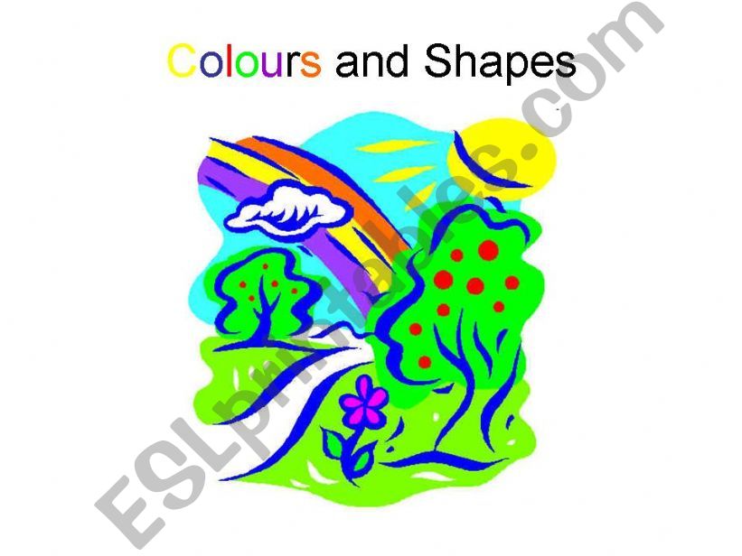 Colours and Shapes powerpoint