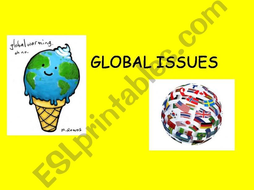 GLOBAL PROBLEMS powerpoint