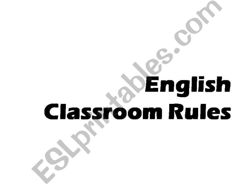 rules powerpoint