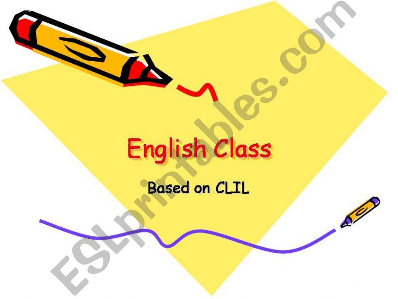 CLIL example (Music+English) powerpoint