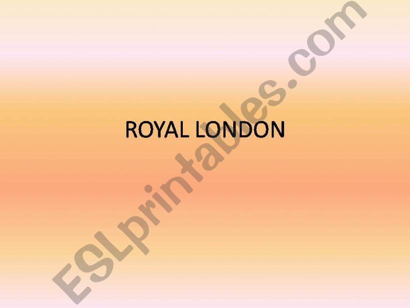 Royal London powerpoint