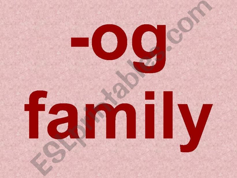 -og family powerpoint