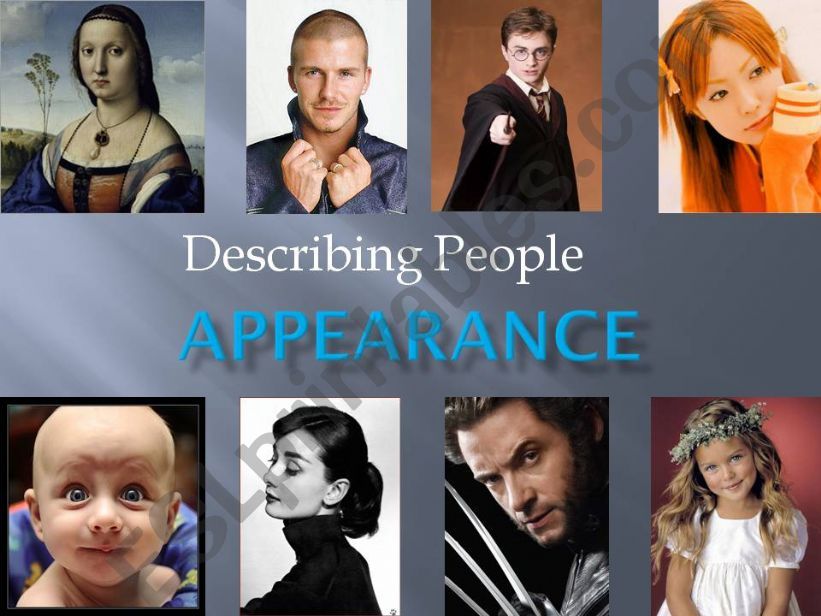 Describing People: appearance powerpoint