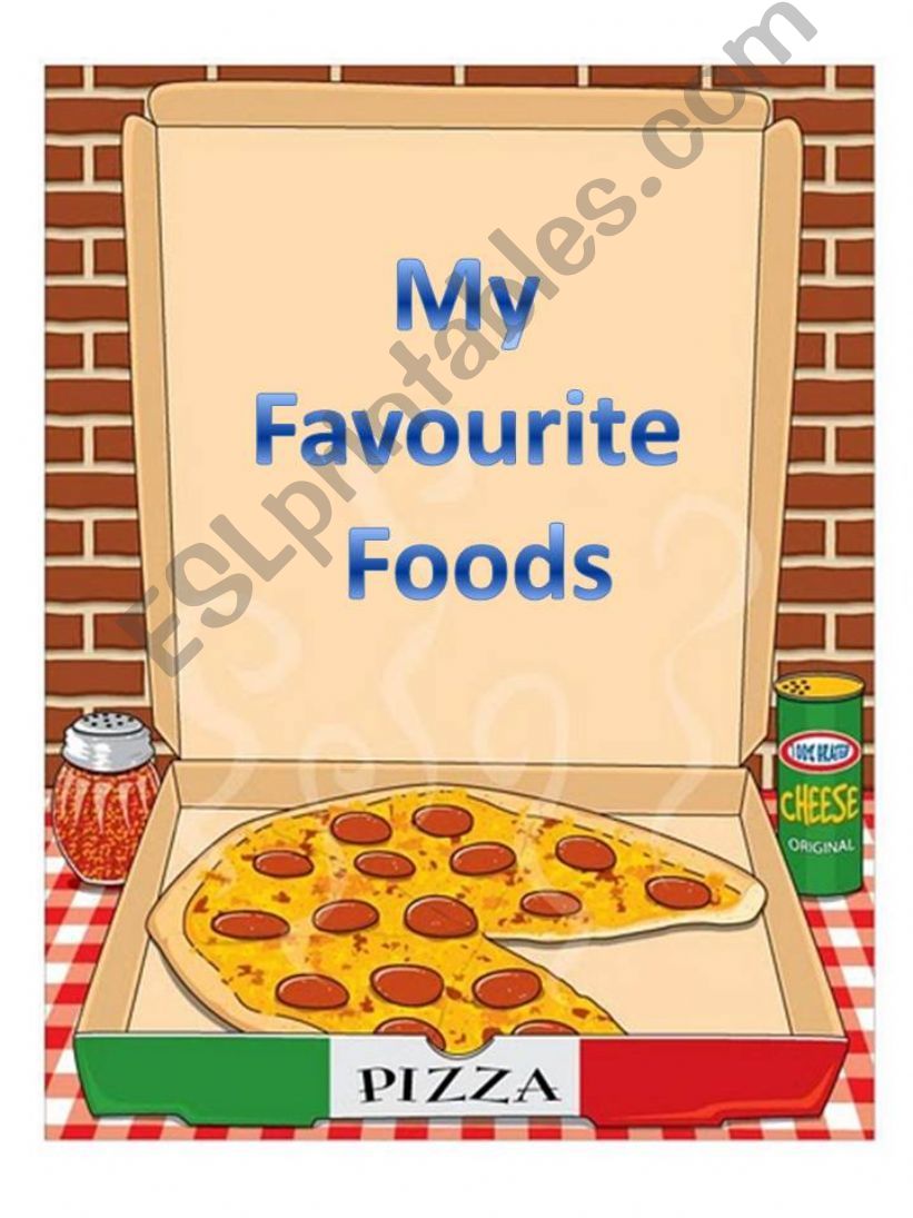 My Favourite Foods powerpoint