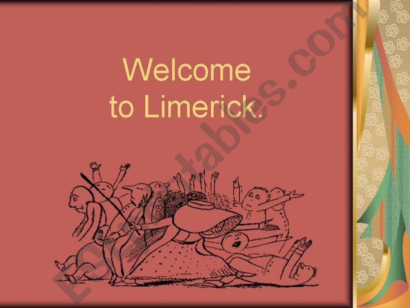 Welcome to Limerick powerpoint