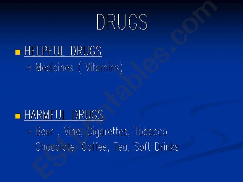 drugs powerpoint