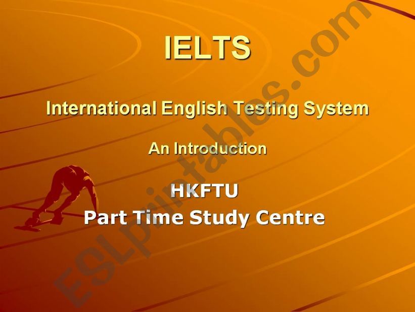 The IELTS Test powerpoint