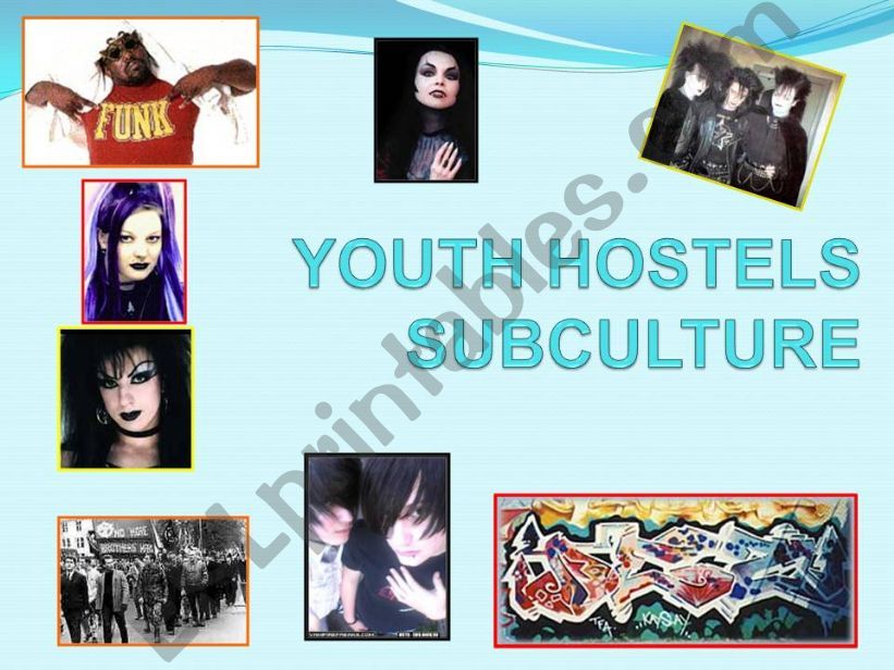 Youth hostels subculture powerpoint