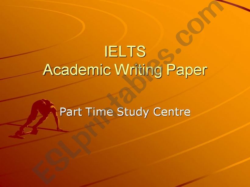 IELTS (Writing) powerpoint