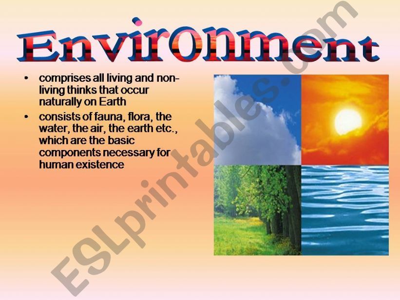 Environment powerpoint